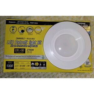 Luminus LED Dimmable Retrofit Light Kit 1300 Lumen Warm White Flood Light 868151